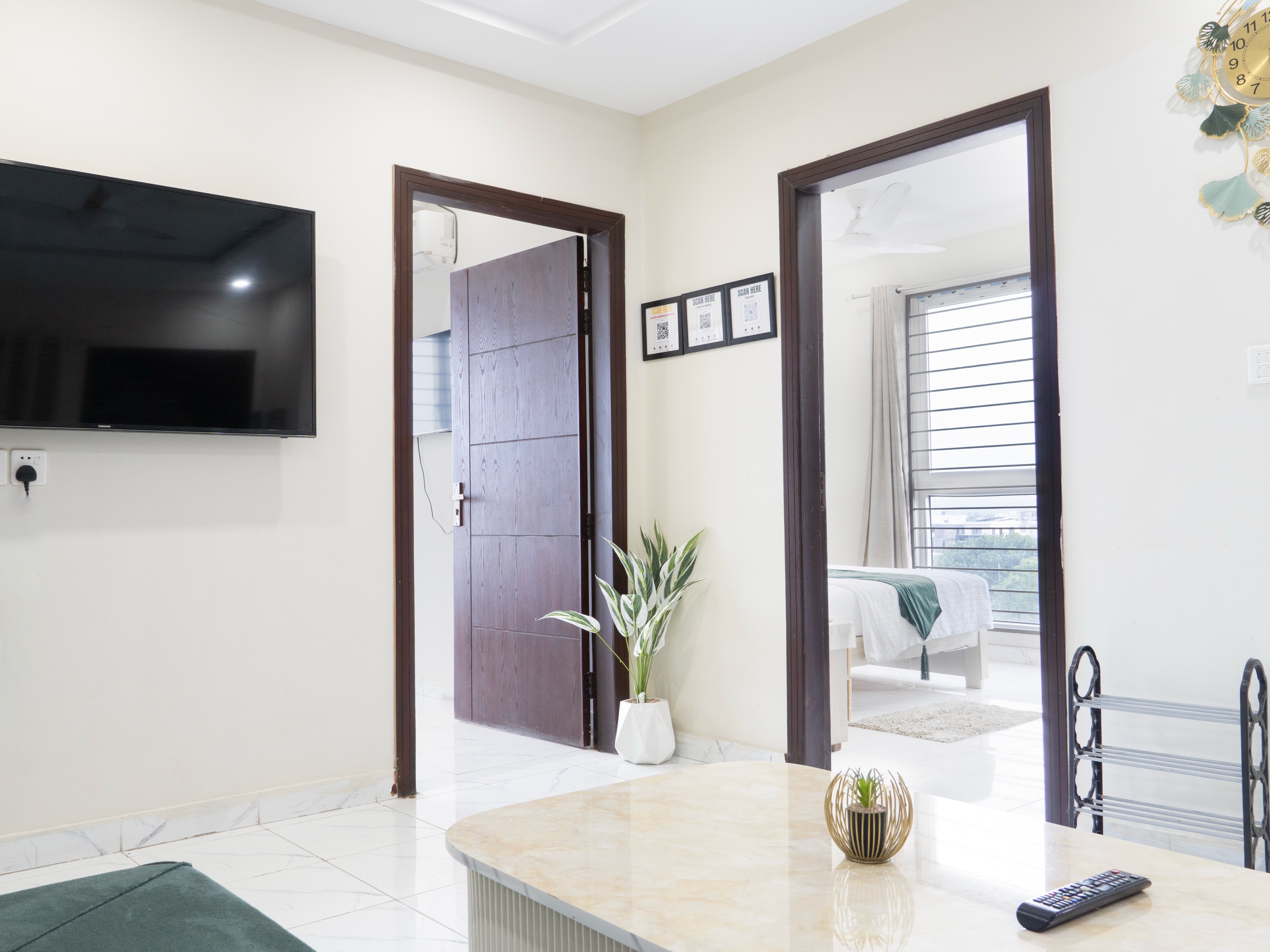 Two-Bedroom, Single Room — One room in the two-bedroom · Sleeps up to 3 at Musafir Inn